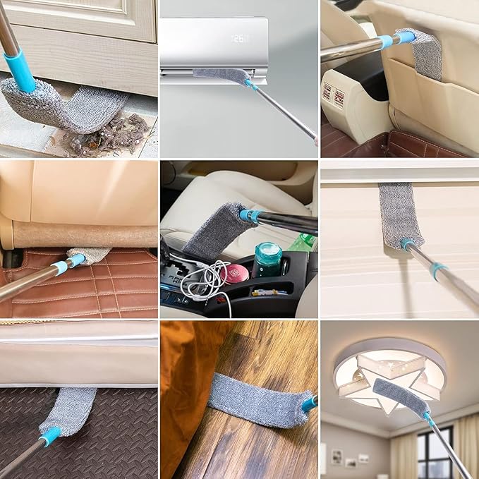 PREMIUM DUST CLEANER | UNDER REFRIGERATOR / SOFA CLEANING TOOL , SUITABLE FOR UNDERNEATH CLEANING OF FURNITURE , FRIDGE , BED ETC....