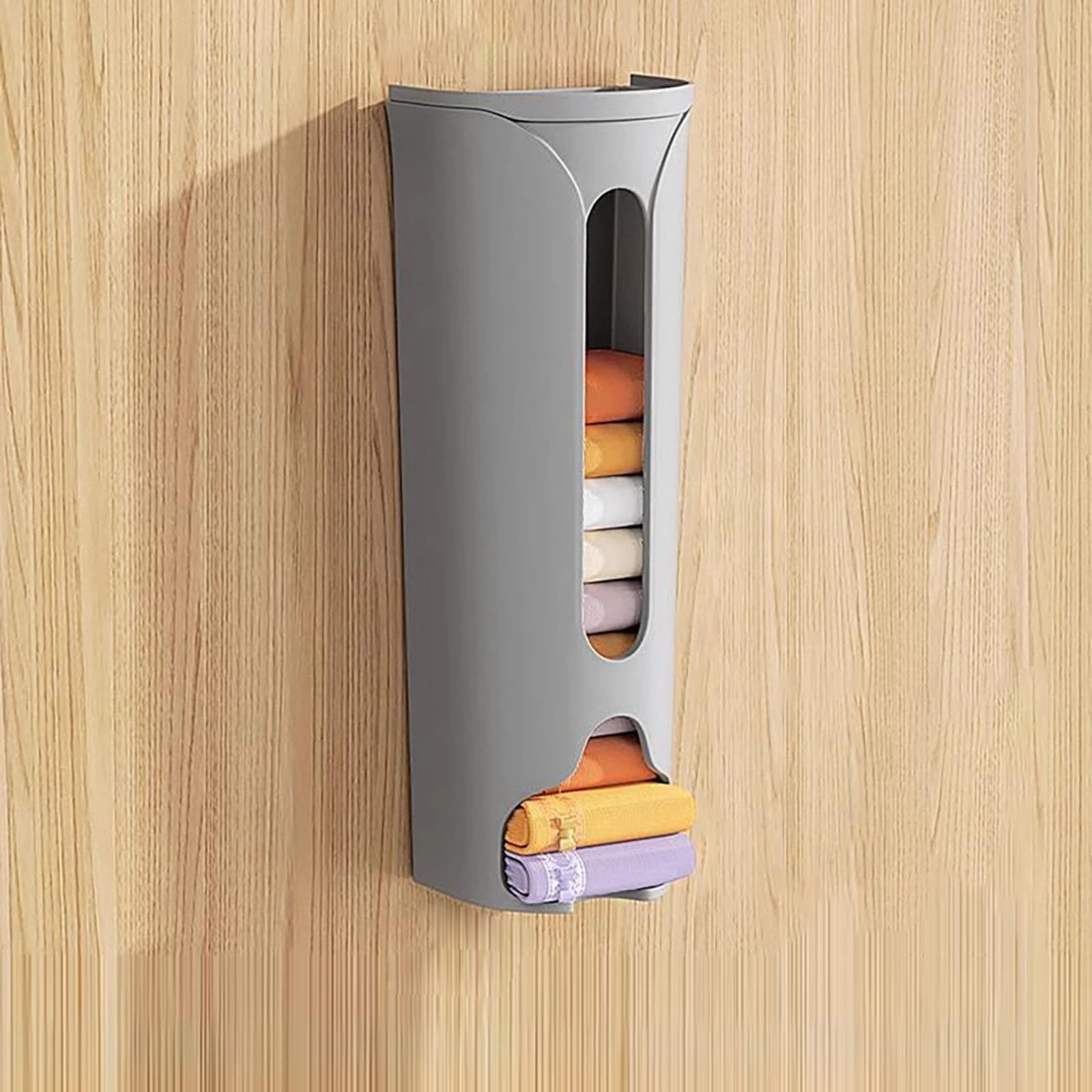 Wall Mount Socks Storage Box | Clear Wall-Mounted Cabinet Organizer