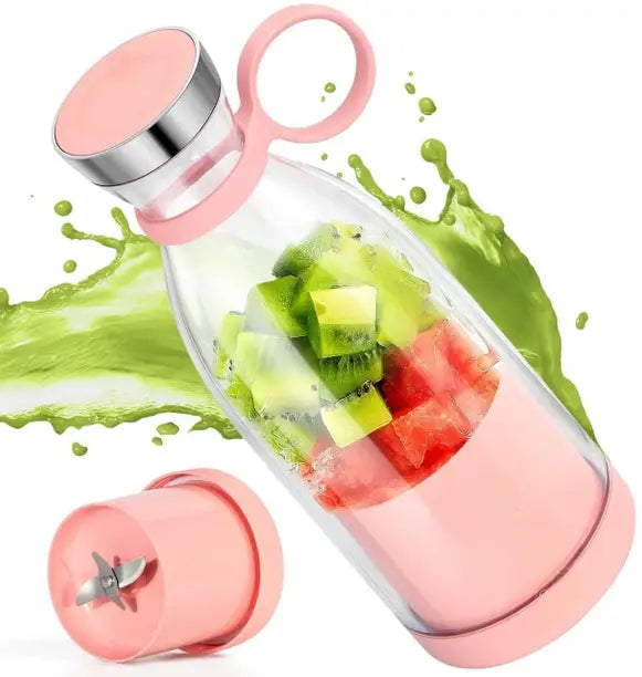 Portable Blender, USB Rechargeable Mini Juicer Blender, Electric Juicer Bottle Blender